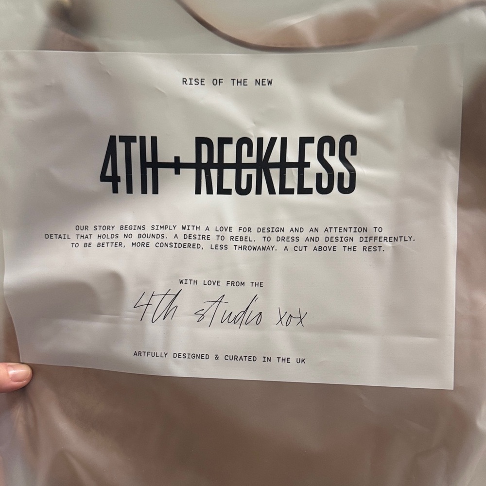 4th & Reckless Women's Beige Bag